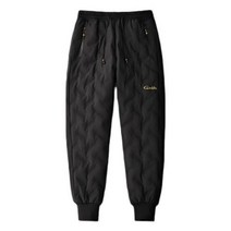 Gamakatsu-낚시 바지 방수 남성용 탄력성 허리 화이트 거위 깃털 낚시 겨울 신상품 2023, XL