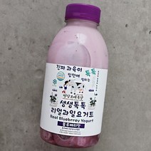 평창보배목장 블루베리맛 요거트 500ml, 없음