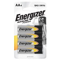 에너자이저 알카라인 파워 건전지 AA 4입 X 20개