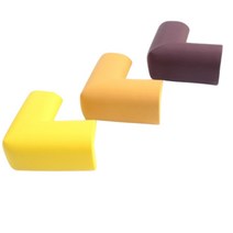 아기 고무 안전 리브 모서리 부딪힘 방지 보호대 벽 코너 어린이집 유아 유치원 용품, 사이즈/색상, 대 - 브라운