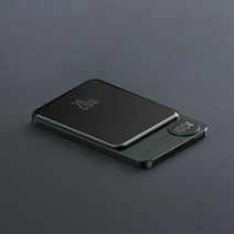 Xiaomi Magsafe 마그네틱 보조베터리 무선 충전 빠른 초박형 외부 10000mAh 알루미늄 합금, [03] Green