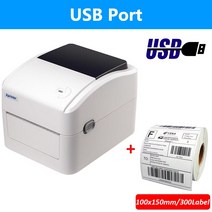 프린터 잉크카트리지 토너 리필세트 1 롤 라벨 Xprinter XP-420B 58MM 열 바코드 스티커 운송장 영수증 메이커 정장 USB 블루투스, [01] Set1
