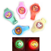 [iwoori] 불빛 팔찌 LED 모기기피 향기 팔찌 본품 색상랜덤