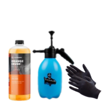 프리워시세트 글로스브로 오렌지크러쉬 1L+압축분무기 2L세트 카샴푸 다목적세정제