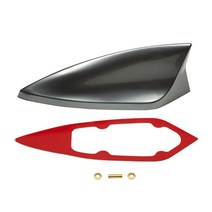 미니쿠퍼 악세사리 POSSBAY 범용 자동차 상어 지느러미 안테나 지붕 FM/AM 라디오 공중 미니 쿠퍼/BMW/혼, 04 Gray