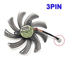 95MM T129215SM PLD10010S12H 쿨러 팬 HD 7850 7790 라돈 R9 270 GTX 670 660 650Ti 560 ATI GPU 교체, 02 3PIN