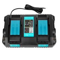 마끼다 DC18RD 14.4V 18V 듀얼 배터리충전기 4.0A 전동공구 충전기, 1PCS
