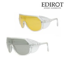 에딜롯 윙글라스 방풍고글 변색렌즈 003 2종 WING GLASSES CRYSTAL CRYSTAL CLEAR (2COLOR), 변색 고글 003- C. 클리어/옐로우