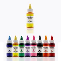셰프마스터 지용성 식용색소 초콜릿 앙금 색소 핑크 57g, candy yellow57g