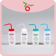 PFA 라벨 광구세척병 Labeled Wide Mouth Wash Bottles, 1색, 500ml