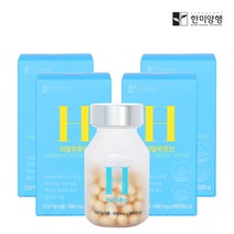 [한미양행] 히알루론산 먹는 엘라스틴 콜라겐 피부 영양제 500mg 60캡슐 4박스, 상세 설명 참조, 상세 설명 참조, 상세 설명 참조