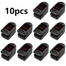 디지털 손가락 끝 맥박 산소 농도계 혈액 센서 포화도 미니 SpO2 모니터 PR 측정기, 01 10pcs