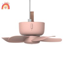 캠핑용 텐트 실링팬 타프팬 무소음 선풍기 텐트 USB 충전 글램핑, USB 플러그-핑크