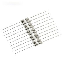 10pcs 3.6x10mm 리드 와이어 느린 불어 유리 퓨즈 튜브 0.5a 1a 1.5a 2a 3a 3.15a 4a 5a 6.3a 8a 10a 15a 250v 3.610, t10a