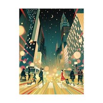 Transit Moonlight Moment 1000 피스 직소퍼즐 뉴욕 퍼즐 컴퍼니