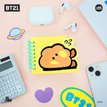 라인프렌즈 BT21 minini 메모 노트, 슈키 SHOOKY