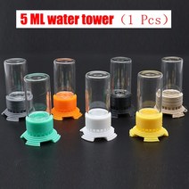 닭장만들기 병아리부화기 닭장 3d 개미 농장 술꾼 먹이 지역 둥지를위한 물 그릇 anthill 대용량 급수기 집 마시는 병 워크샵, 3.5ML ( 1 pcs ) - Yellow - 1 P