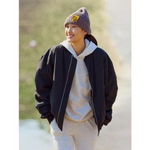 이랜드 [아키클래식]스포츠 코치 집업 자켓 [투웨이 MA-1 패딩 점퍼]블랙_평택점