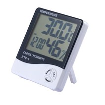 측정도구 Indoor Room LCD Electronic Temperature Humidity Meter Digital Thermometer Hy [S00145108], 01-상품선택-145108