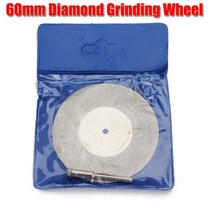 Dremel 로타리 공구용 60mm 다이아몬드 그라인딩 휠 금속 커팅 디스크 톱 블레이드