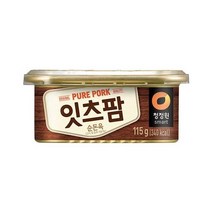 청정원 맛있는밑반찬 잇츠팜 통조림 햄 순돈육 추천 자취 캠핑음식 115g 간단한요리 간편식, 23개