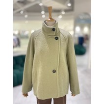 [써스데이아일랜드] 하이넥 하프 코트 T228MCT245W(2249792)