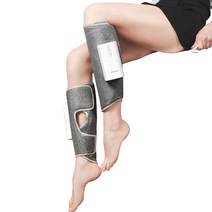 샤오미 KEEPFIT 무선 온열 공기압 다리 마사지기 종아리 안마기 KPF leg-05, 그레이 1세트