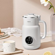 이유식 두유 기계 가정용 두유기 죽 제조기 600 주스 블렌더 믹서 메이커 과일 추출기 다기능 벽 차단 220, 600ml white_EU | 220-240V, 600ml white+EU+220-240V