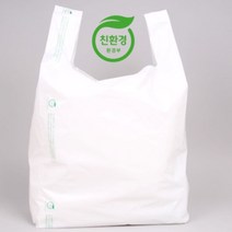 생분해 비닐봉투 100매입 / 중형 대형 사이즈 생분해비닐 WB5D3BC, 솔로몬쿠팡 생분해 (대) 100매