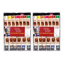 조소냐 아크릴과슈 물감세트 2세트, 13색, 20ml