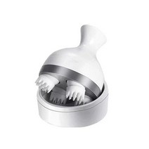 전동 맛사지기 두피 헤어 자동브러쉬 usb 전기 헤드 마사지 반려견 반려묘, 협력사, 하얀색
