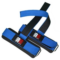 헬스스트랩 남성 여성 헬스 손목보호대 파워리프팅 스트랩 프로, 블루, 여성용