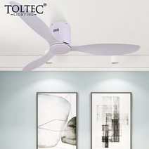 제습기42 인치 장식 dc 천장 팬 원격 제어 라이트 블랙 abs led 천장 팬 조명, 램프 없는 흰색, 52인치, 220-240v