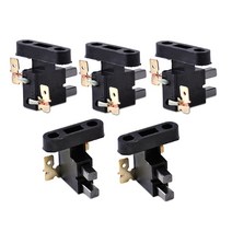 Citall 5pcs 블랙 발전기 카본 브러쉬 31106-zb4-003 혼다 야마하 9hp 11hp 13hp 4kw 5kw 6.5kw 7kw 발전기에 적합, 없음