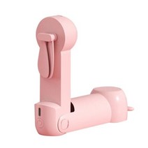 차박 에어컨 캠핑용 무시동 이동식 작은방 휴대용 워터 스프레이 미스트 선풍기 전기 핸드헬드 미니 냉방 에어 컨디셔너 가습기 야외용 얼굴 스티머, Fan Pink+호주