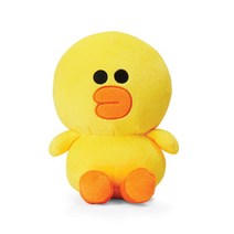 지나월드 라인프렌즈 샐리 싯팅 봉제인형 19cm