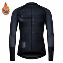 스페인 팀 겨울 보온 양모 사이클링 의류 남성 긴 소매 저지 정장 야외 승마 자전거 MTB 바지 점프 슈트, [07] XXL, 11 jersey  11