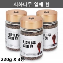 참좋은데이 회화나무열매환 회화나무 열매 추출물 해화나무 혜화나무 환 회화나무열매 분말 가루 환 220g, 3병 - 660g