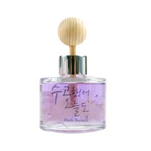 허브타임 플라워 차량용 디퓨저 120ml, 허브 라벤더, 1개
