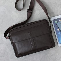 교회 성경 수납용 아버지 가죽 크로스백 캐주얼학생가방 남자크로스백 메신저백 남자메신저백 남자가방