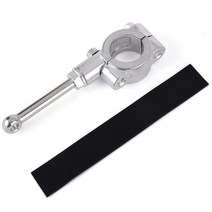 20-23MM 킥 스탠드 코 오토바이 사이드 확장 키트 풋 페달 보조 도구 지원 부품, CHINA, Silver