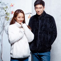 양면 보아털 집업