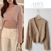 [럽스] 주니 랩스타일 브이넥 니트_146619