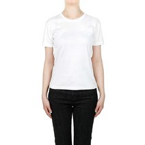 메종 마르지엘라 21FW 화이트 저지 스티치 티셔츠 S51GC0498 S24260 100 S51GC0498S24260100