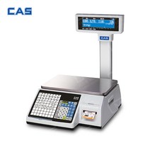 카스 유통형 라벨프린트 저울 CL5200 15kg 30kg 벤치형 기둥형, CL5200-15P 15kg (2g 5g) 폴타입