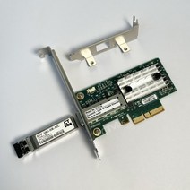 MCX311A-XCAT Mellanox ConnectX-3 CX311A 10G 이더넷 SFP + PCIe NIC 어댑터 w/ SR 광섬유 모듈, 05 CX311 2B1SFP, 05 CX311 2B1SFP