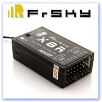 FrSky S.BUS ACCST 원격 측정 수신기 Taranis X9D XJT용 스마트 포트 포함 X8R 8 채널 16 408787, 없음
