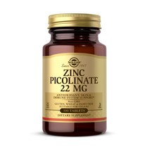 Solgar Zinc Picolinate 솔가 아연 피콜리네이트 22mg 100정, 2병