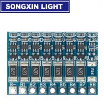레귤레이터 3s 4s 5s 6s 7s 8s 21v 4.2v 리튬 이온 밸런서 보드 18650 리튬 이온 밸런싱 완전 충전 배터리 밸런스 기능 보호 보드, 7초