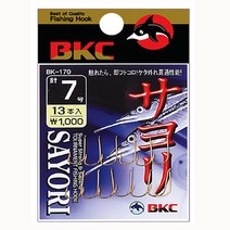 부산가자낚시-백경 사요리 학공치바늘 금침 BK-170